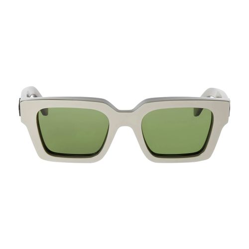 Off White Oeri126 Virgil M 6e55 Taupe Green Sunglasses - Off-White - Modalova