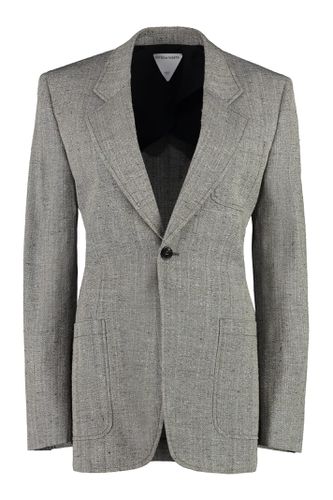 Viscose And Silk Blend Blazer - Bottega Veneta - Modalova