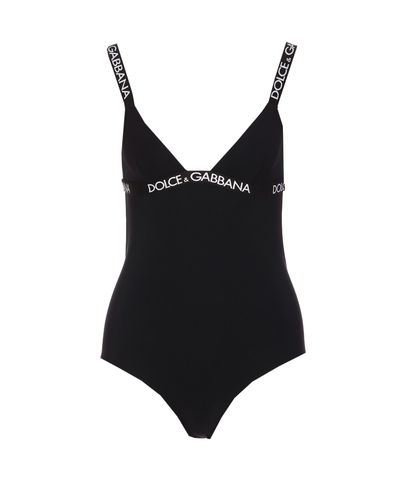 Logo One Piece Swimwear - Dolce & Gabbana - Modalova