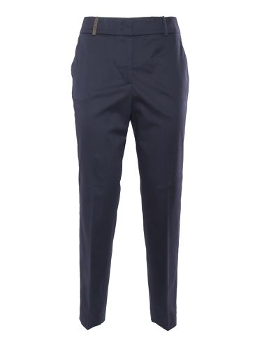 Peserico Elegant Blue Trousers - Peserico - Modalova