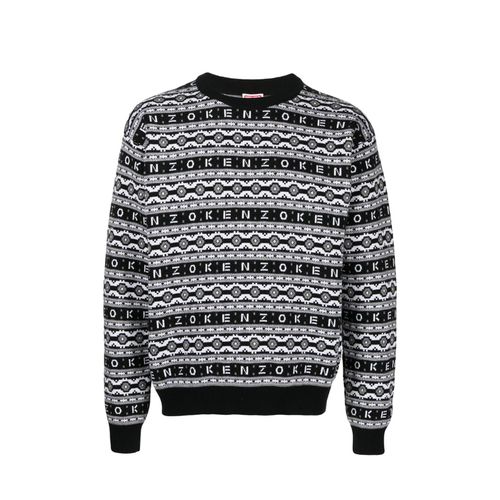 Kenzo Striped Wool Sweater - Kenzo - Modalova