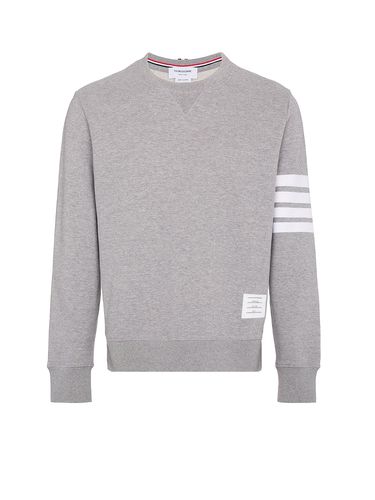 Thom Browne Grey 4-bar Sweatshirt - Thom Browne - Modalova