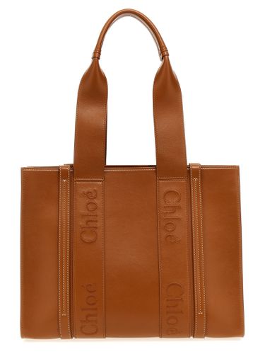 Chloé Medium woody Shopping Bag - Chloé - Modalova