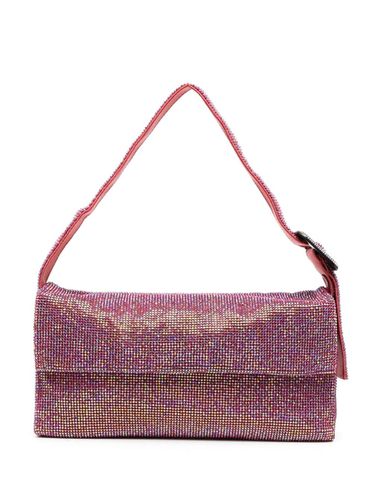 Vitty La Grande Shoulder Bag With All-over Crystal Embellishment In Rhinestone Mesh Woman - Benedetta Bruzziches - Modalova