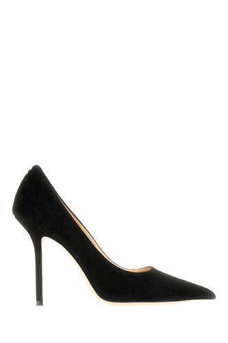 Jimmy Choo Black Suede Love Pumps - Jimmy Choo - Modalova