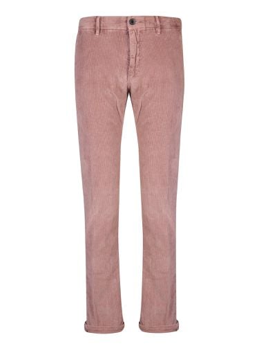 Incotex Veltev Pink Trousers - Incotex - Modalova