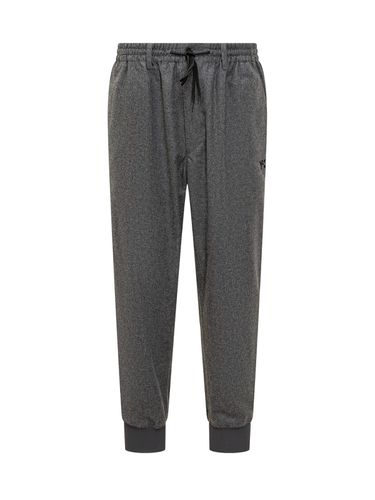 Logo Embroidered Drawstring Trousers - Y-3 - Modalova