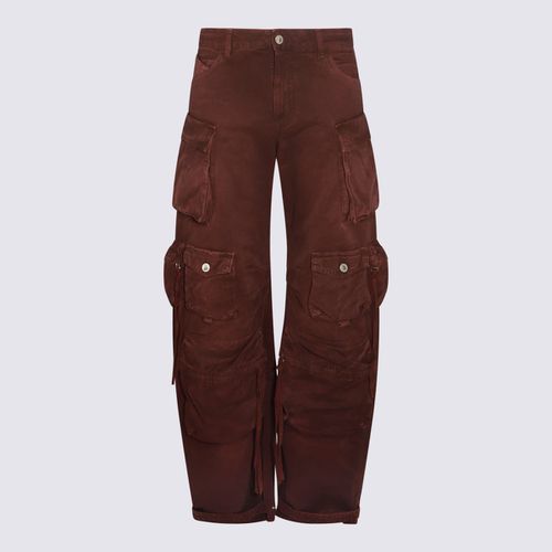 The Attico Brown Cotton Denim Jeans - The Attico - Modalova