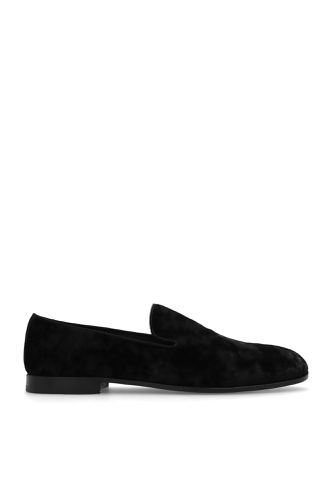 Round-toe Flat Loafers - Dolce & Gabbana - Modalova