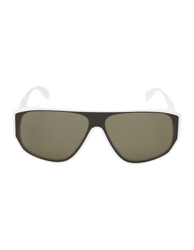 Mcqueen Graffiti Mask Sunglasses In - Alexander McQueen - Modalova