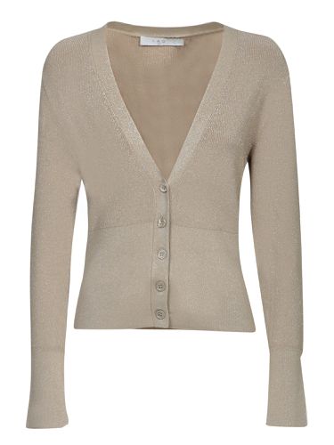 IRO Beige Lurex Cardigan - IRO - Modalova