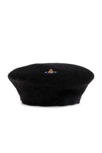 Logo Embroidered Beret - Vivienne Westwood - Modalova