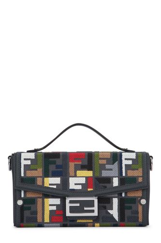 Baguette Soft Trunk Ff Embroidered Tote Bag - Fendi - Modalova