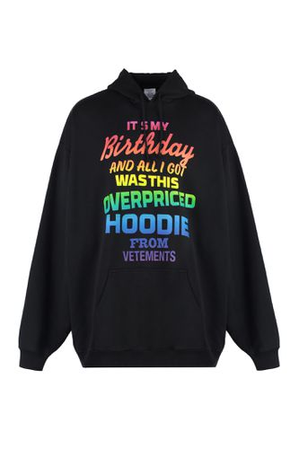 VETEMENTS Printed Hoodie - VETEMENTS - Modalova