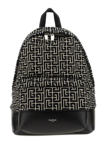 Balmain Monogram Backpack - Balmain - Modalova