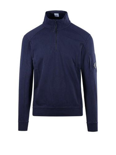 C. P. Company High-neck Half Zip Sweatshirt - C.P. Company - Modalova