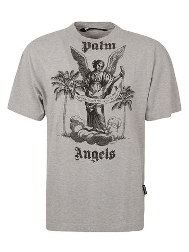 Palm Angels University T-shirt From - Palm Angels - Modalova