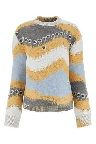 Stretch Wool Blend Sweater - Loewe - Modalova