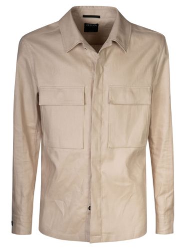 Zegna Cargo Buttoned Shirt - Zegna - Modalova