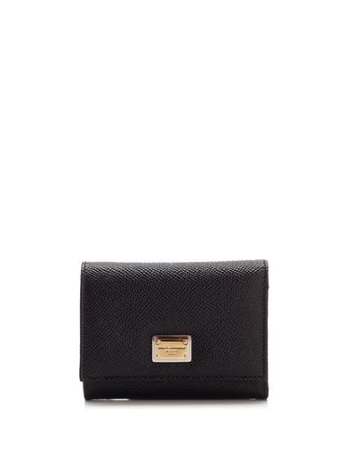 Compact Trifold Wallet - Dolce & Gabbana - Modalova