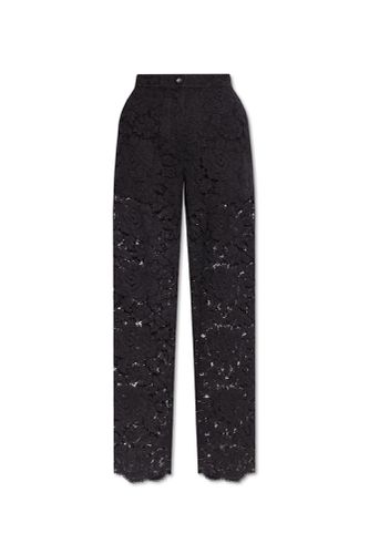 Dolce & Gabbana Lace Pants - Dolce & Gabbana - Modalova