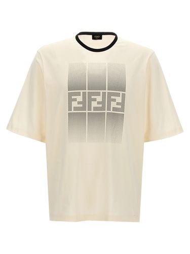 Fendi gradient Ff Logo T-shirt - Fendi - Modalova