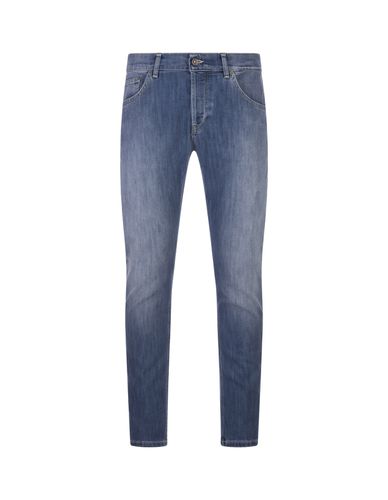 Mius Slim Fit Jeans In Stretch Denim - Dondup - Modalova