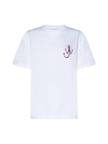 J. W. Anderson White Cotton T-shirt - J.W. Anderson - Modalova