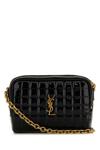 Black Synthetic Leather Cassandre Crossbody Bag - Saint Laurent - Modalova