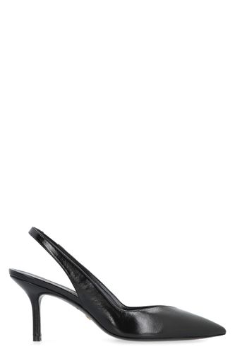 Eva 75 Leather Slingback Pumps - Stuart Weitzman - Modalova