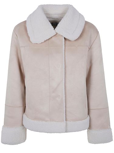 Lorayne Faux Shearling Short Jacket With - MC2 Saint Barth - Modalova