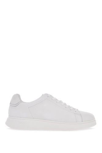 Mens Sneakers Bulton_runn_gr Leather With Rubber Sole - Hugo Boss - Modalova