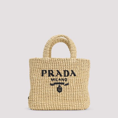 Prada Small Crochet Tote Bag - Prada - Modalova