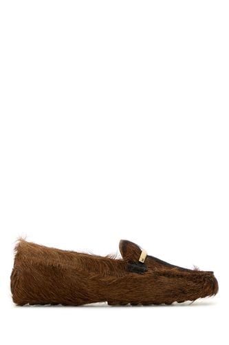 Tod's Caramel Calf Hair Loafers - Tod's - Modalova