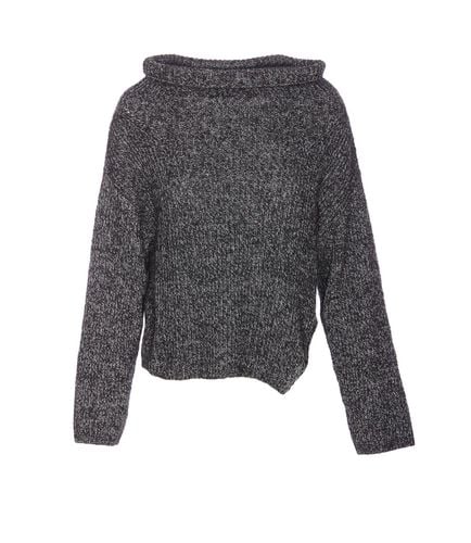 High Neck Long-sleeves Knit Sweater - Pinko - Modalova