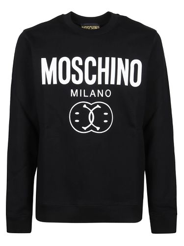 Moschino Sweatshirt With Smile Logo - Moschino - Modalova