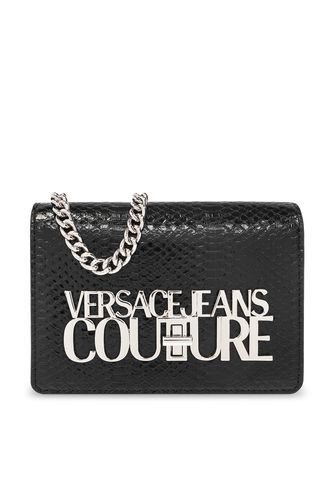 Snakeskin Effect Shoulder Bag - Versace Jeans Couture - Modalova