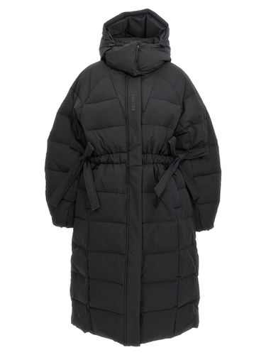 Tech Seersucker Puffer Down Jacket - Ganni - Modalova