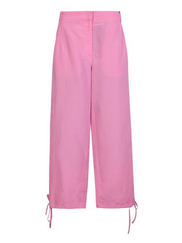 MSGM Pink Cargo Trousers - MSGM - Modalova