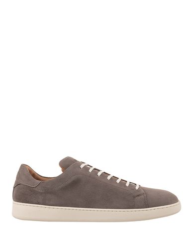 Kiton Taupe Suede Low Sneakers - Kiton - Modalova