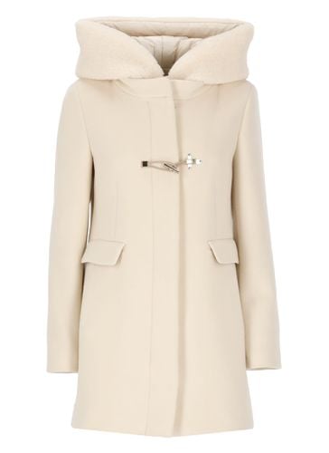 Fay Teddy Front Toggle Coat - Fay - Modalova