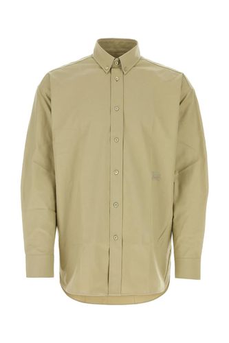 Burberry Army Green Oxford Shirt - Burberry - Modalova