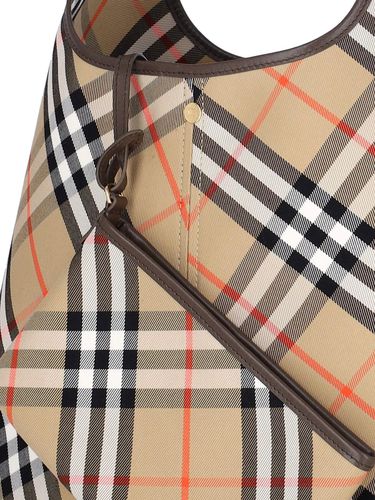 Burberry check Large Shoulder Bag - Burberry - Modalova