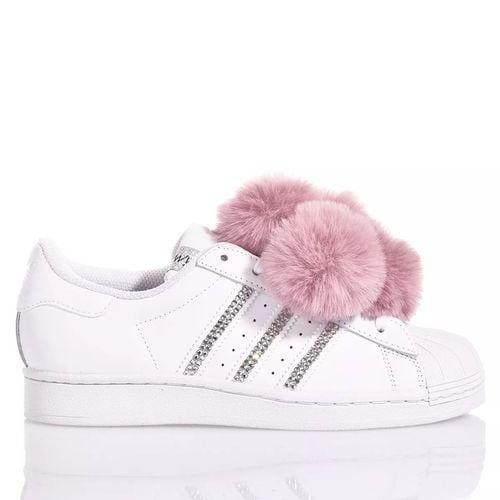 Adidas Superstar Pink Pom Pom - Mimanera - Modalova