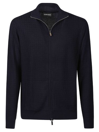 Emporio Armani Full Zip Sweater - Emporio Armani - Modalova