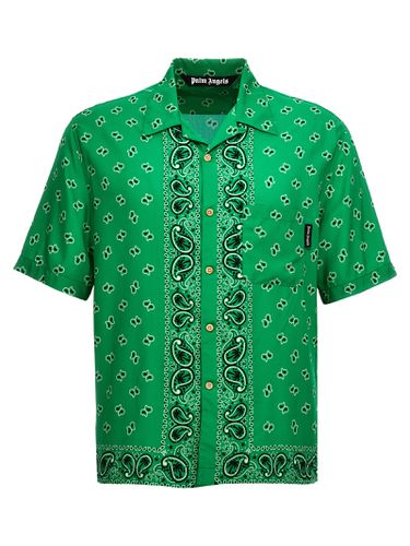 Palm Angels Paisley Bowling Shirt - Palm Angels - Modalova