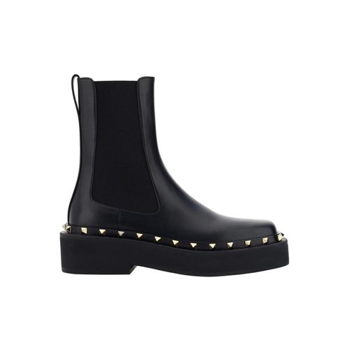 Garavani Rockstud M-way Ankle Boots - Valentino Garavani - Modalova