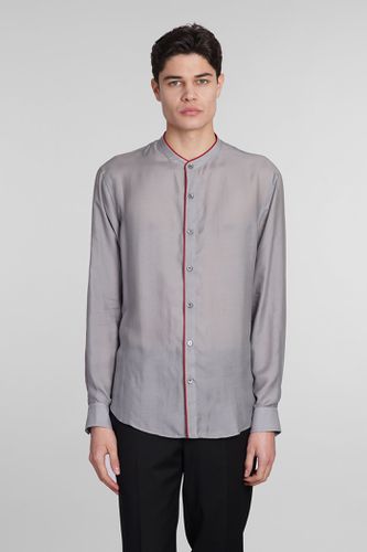 Shirt In Wool And Polyester - Giorgio Armani - Modalova