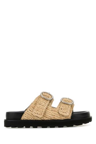 Jil Sander Beige Crochet Slippers - Jil Sander - Modalova