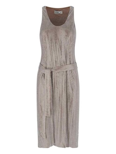 Midi Dress With Rhinestones - Giuseppe di Morabito - Modalova